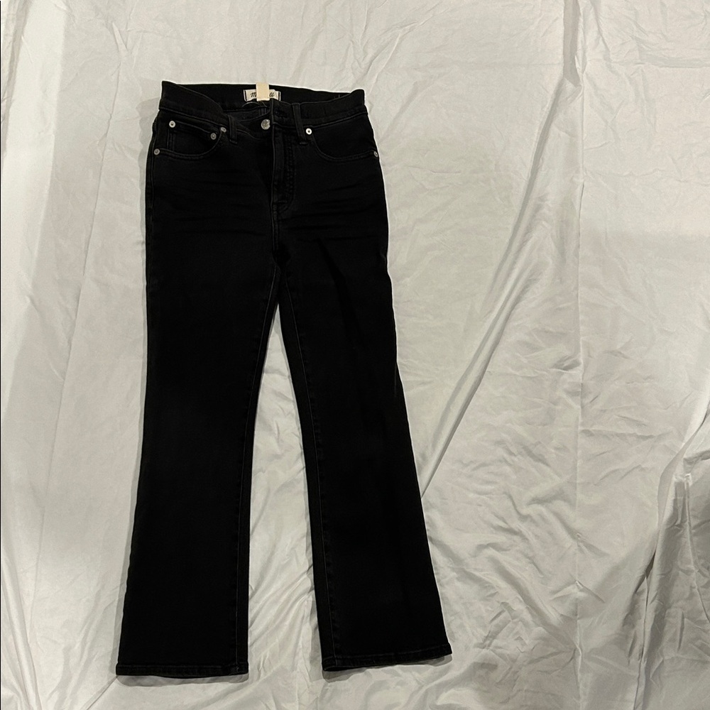 Madewell Black Flare & Wide Leg Jeans- Cali denim boot cut
